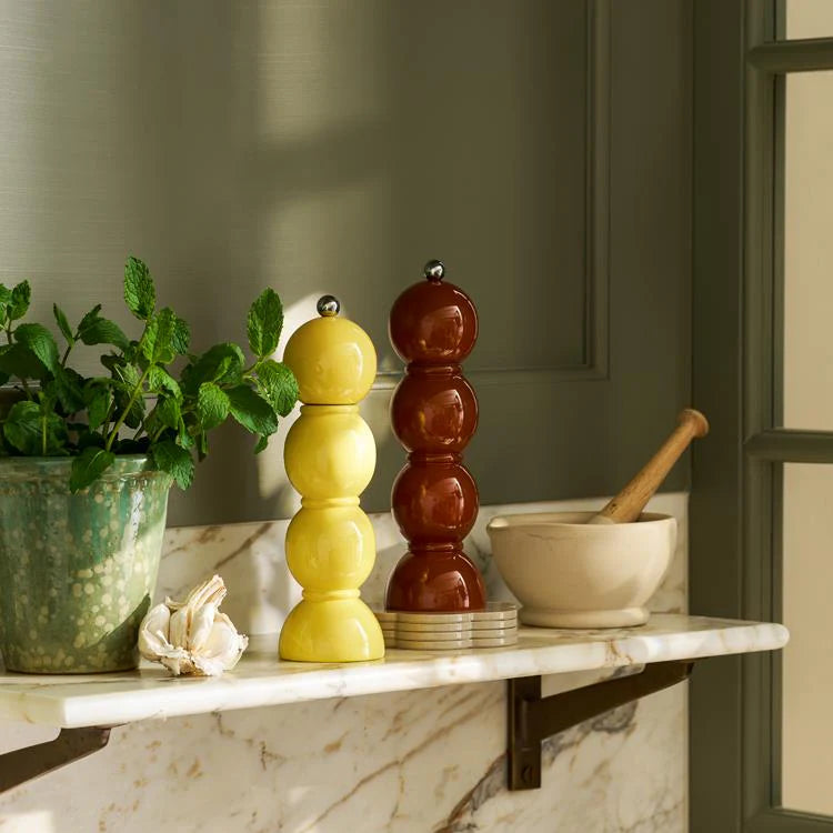 Addison Ross Buttercream Bobbin Salt or Pepper Mill