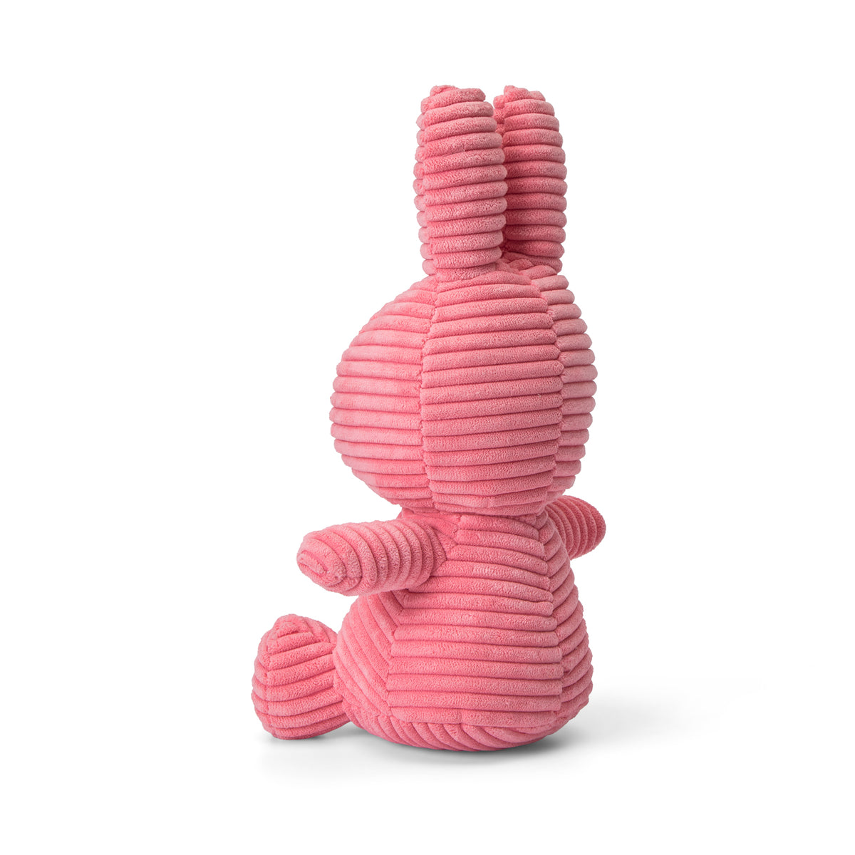 Miffy Sitting Corduroy Soft Toy in Bubblegum Pink 23cm