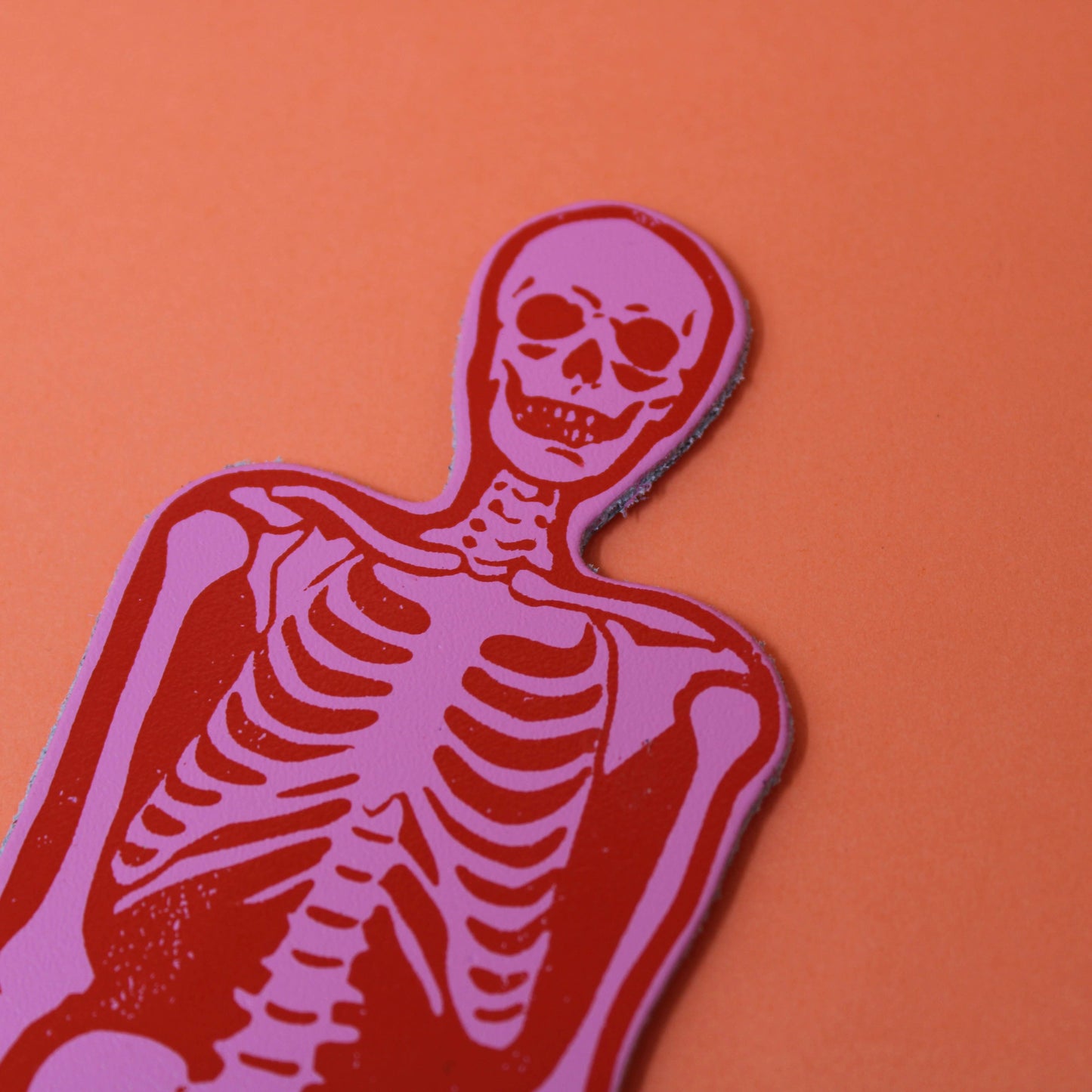 Skeleton Bookmark: Cream