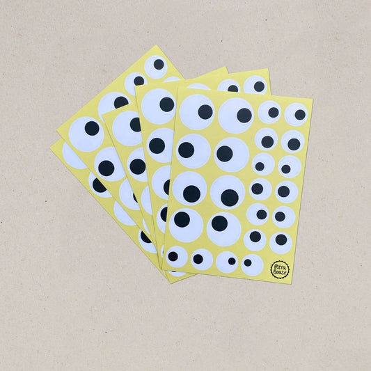 Petra Boase Ltd - Waterproof Googly Eye Stickers Pack