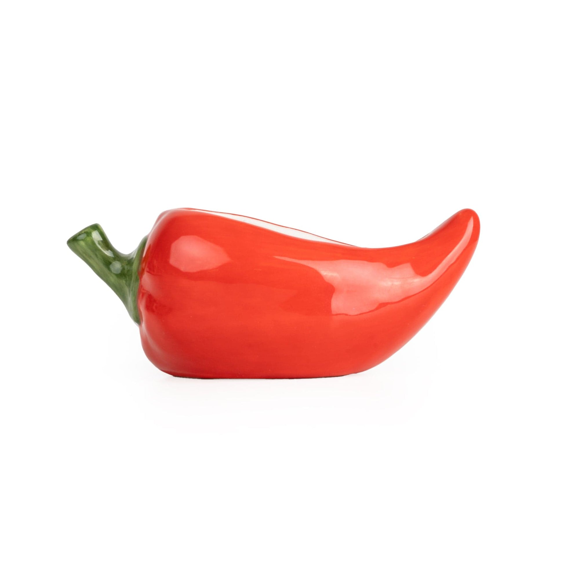 Ceramic Chilli Pepper Candle Pot