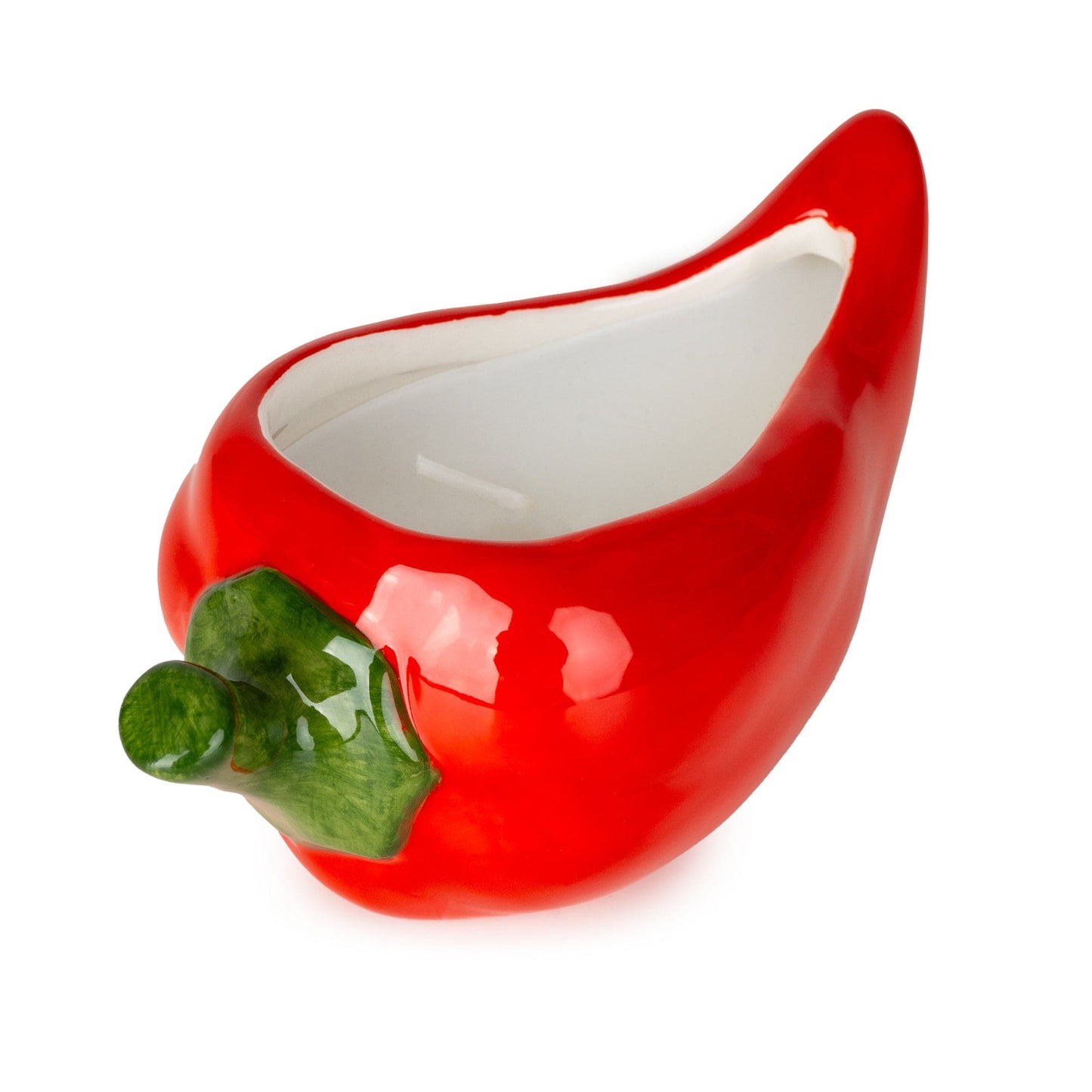 Ceramic Chilli Pepper Candle Pot