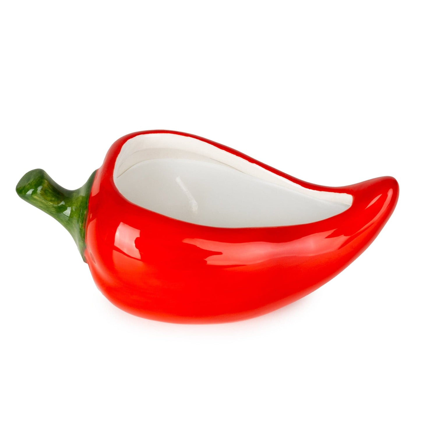 Ceramic Chilli Pepper Candle Pot