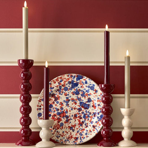 Addison Ross Cappuccino Wax LED Candles - Set of 2