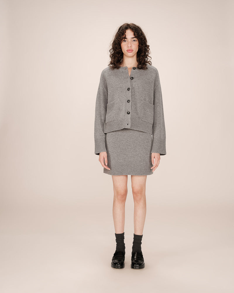 Grace & Mila Sanson Cardigan in Gray