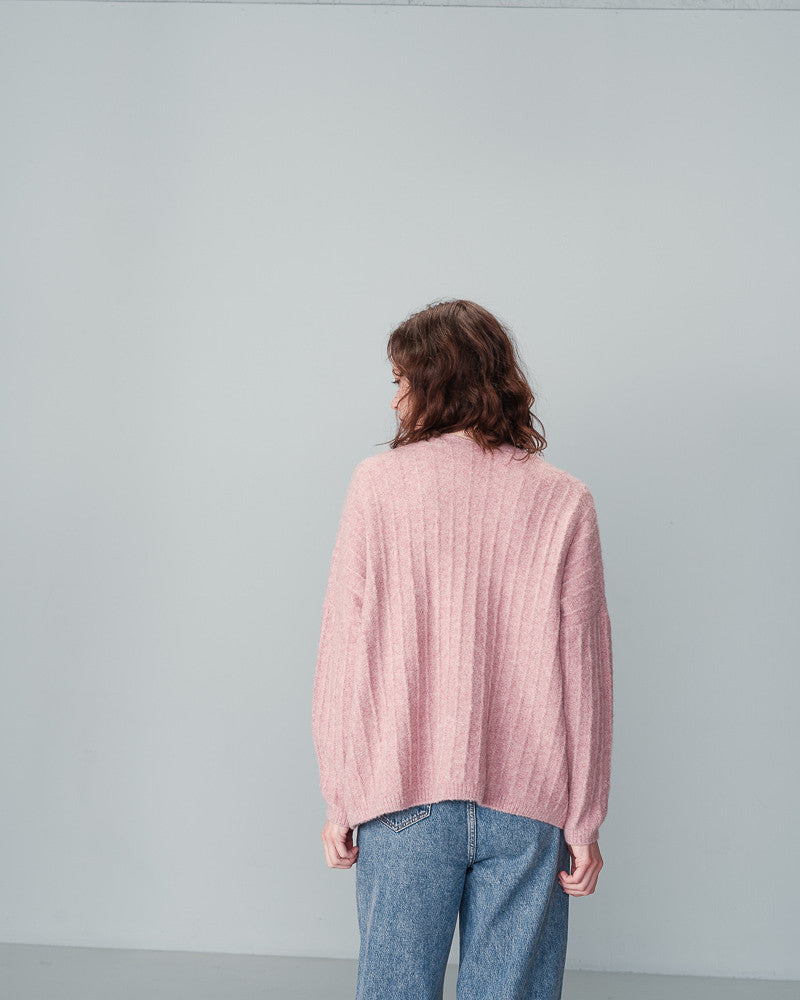 Grace & Mila Nando Cardigan in Rose