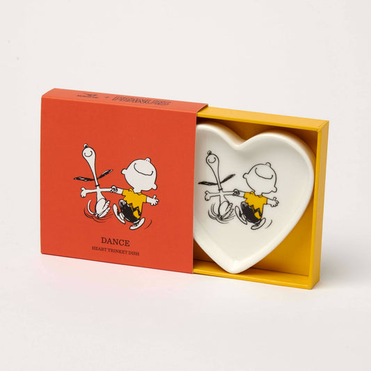 Peanuts Heart Shaped Trinket Dish - Dance