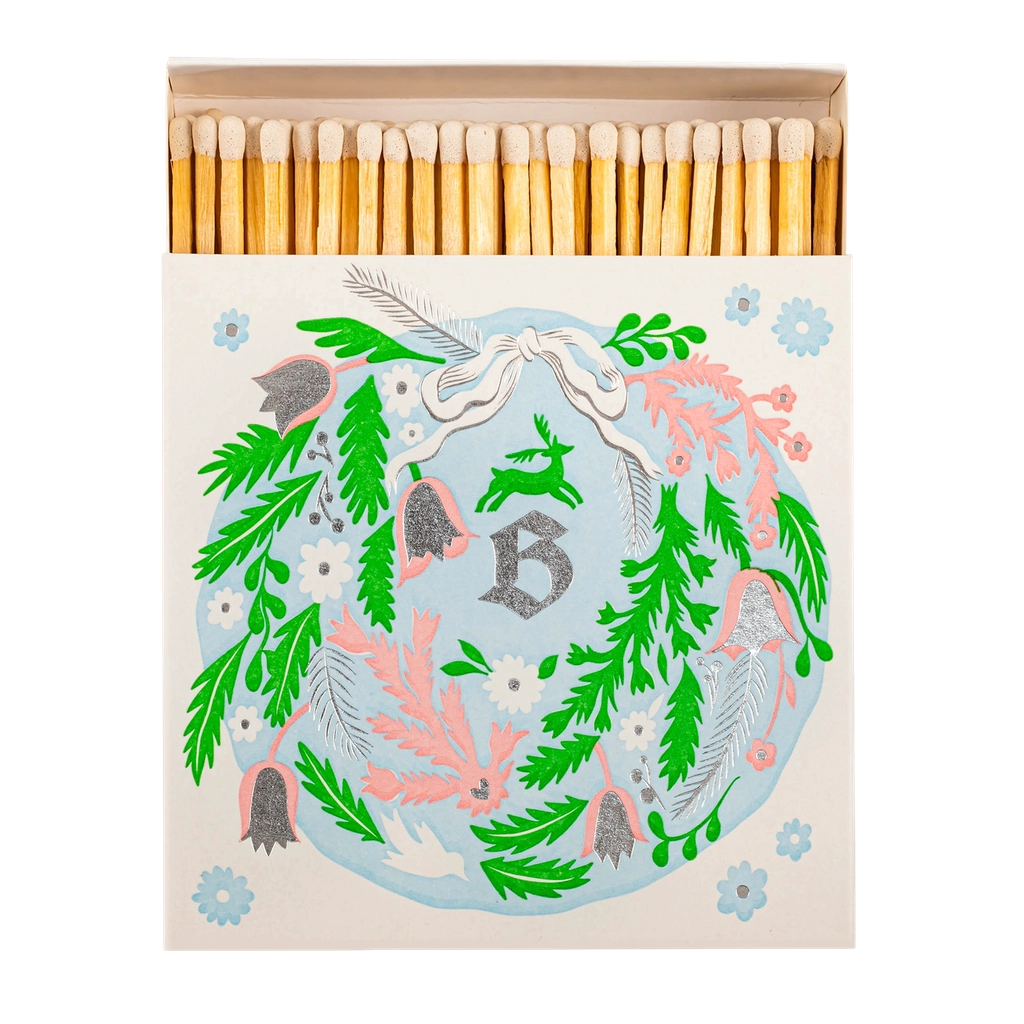 Festive Wreath Square Matches