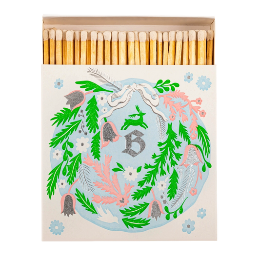 Festive Wreath Square Matches