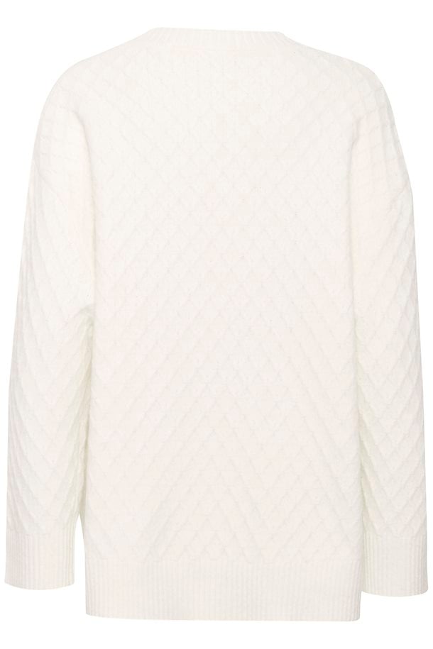 Kaffe Selma Knit Pullover in Chalk