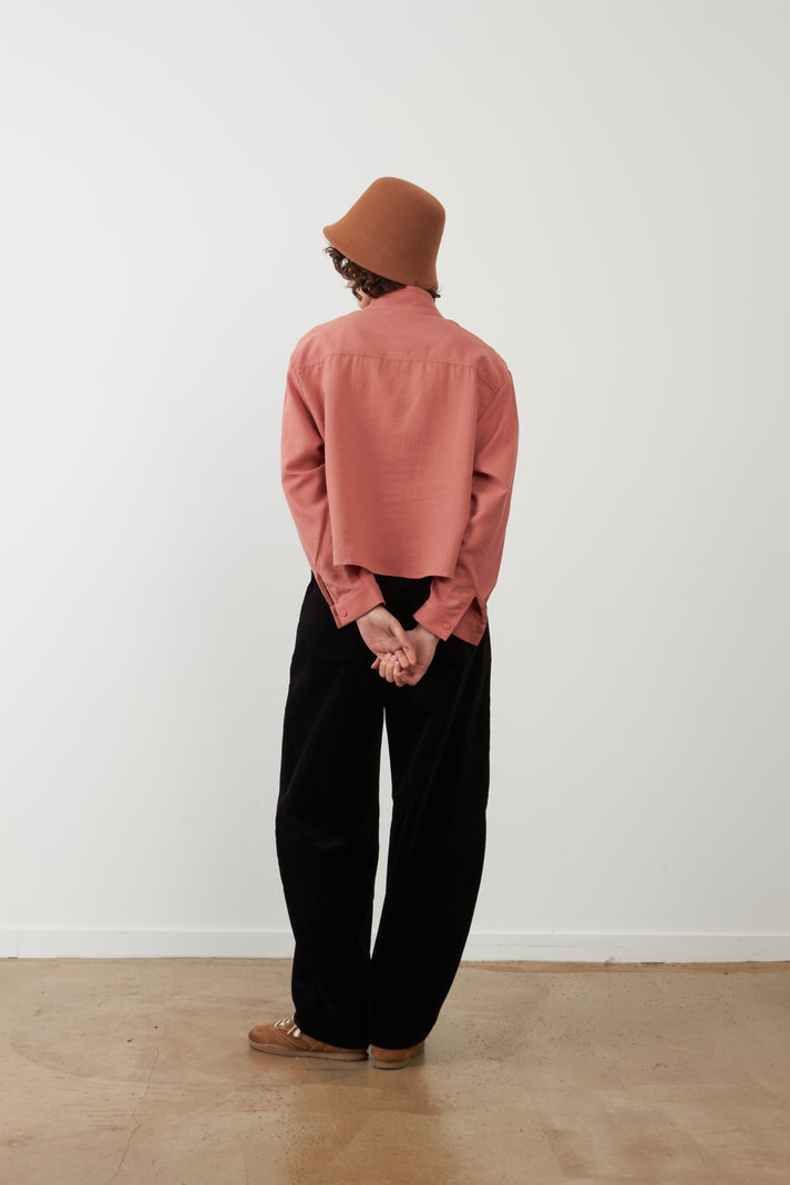 Orfeo Arnold Collar Shirt in Blush