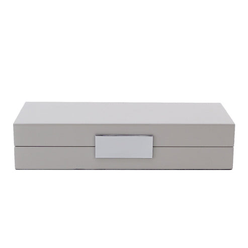 Addison Ross Chiffon Lacquer Box With Silver 4x9