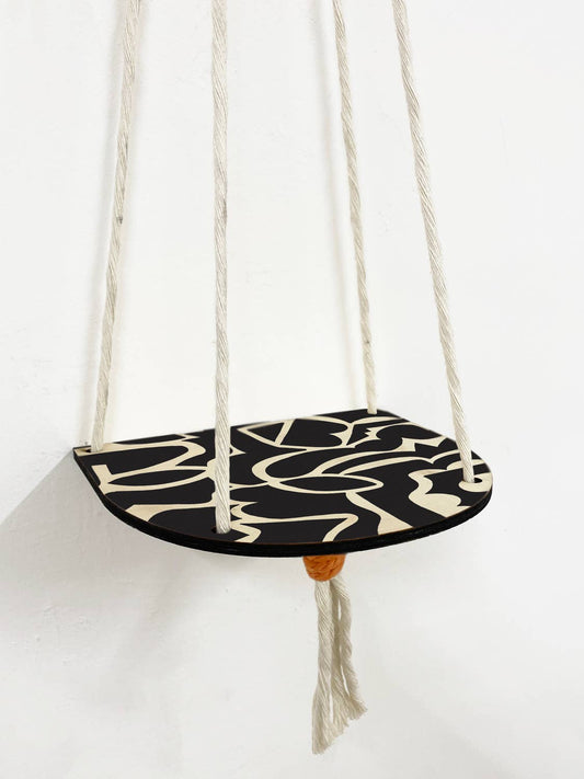 Studio Wald Hanging Plant Shelf - Abstract