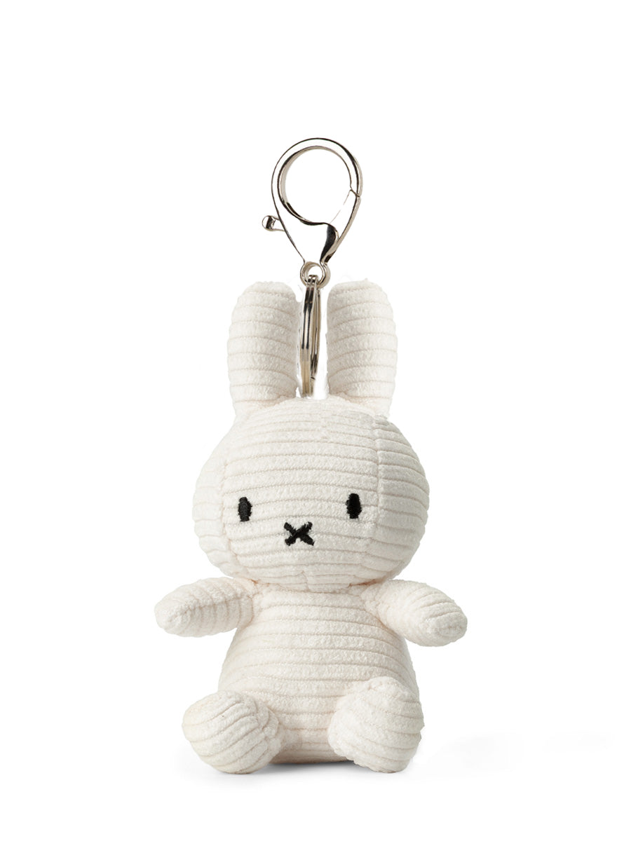 Miffy ECO Corduroy Keychain Offwhite - 10 cm