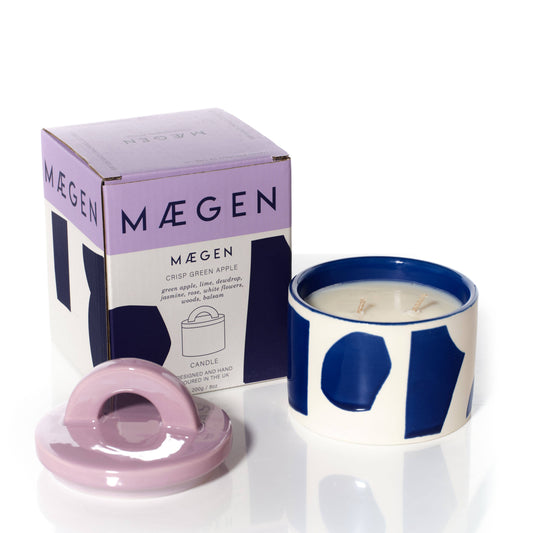 MÆGEN - Pablo Pots Candle - Crisp Green Apple