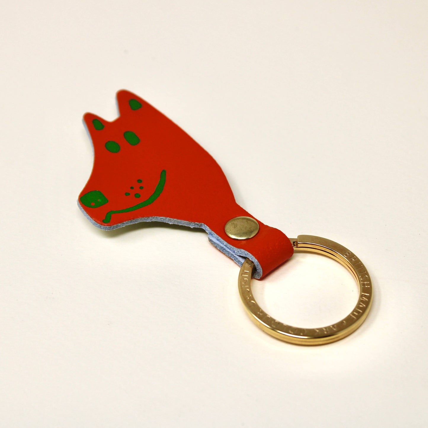 Ark Colour Design - Dog Key Fob: Acid Green