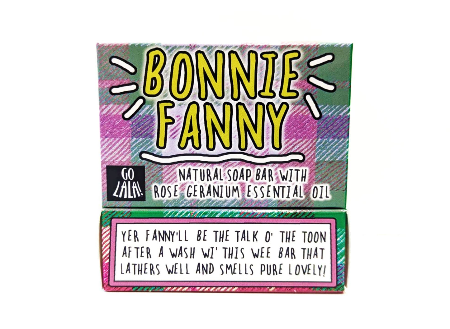 Go La La – Bonnie F*y Soap Rose Geranium | Cheeky Scottish Gift
