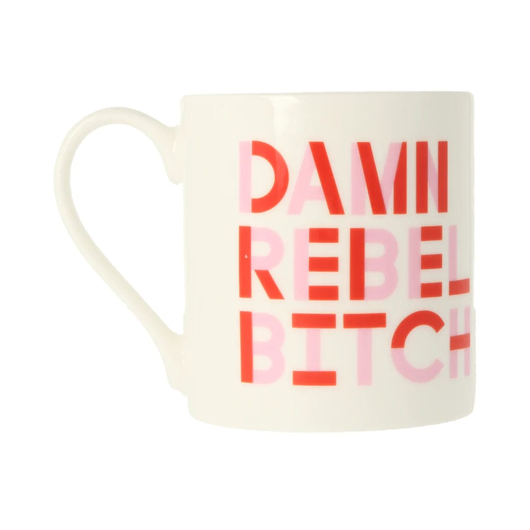 Black & Beech Damn Rebel B!t*h Mug