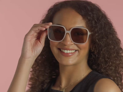 Sunglasses Polarised 'Charlotte' Pink