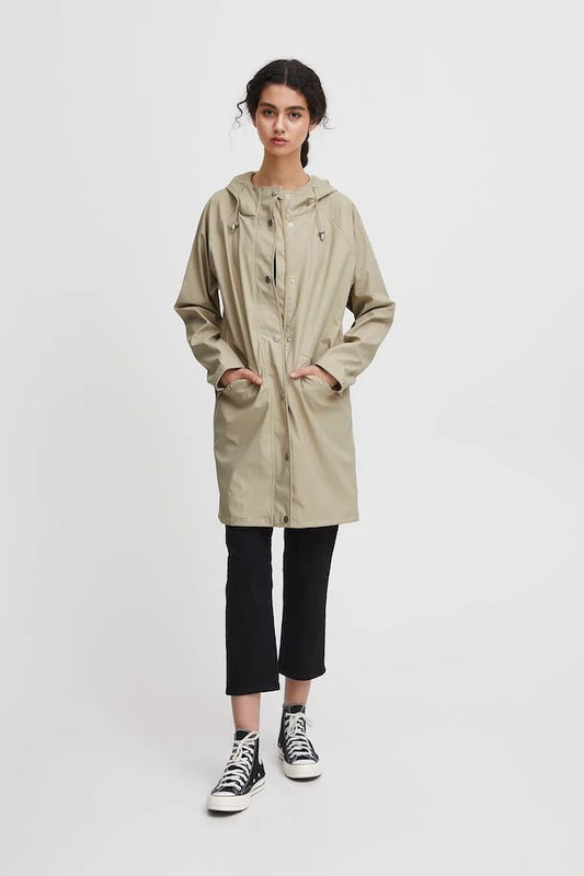 ICHI Tazi Waterproof Raincoat