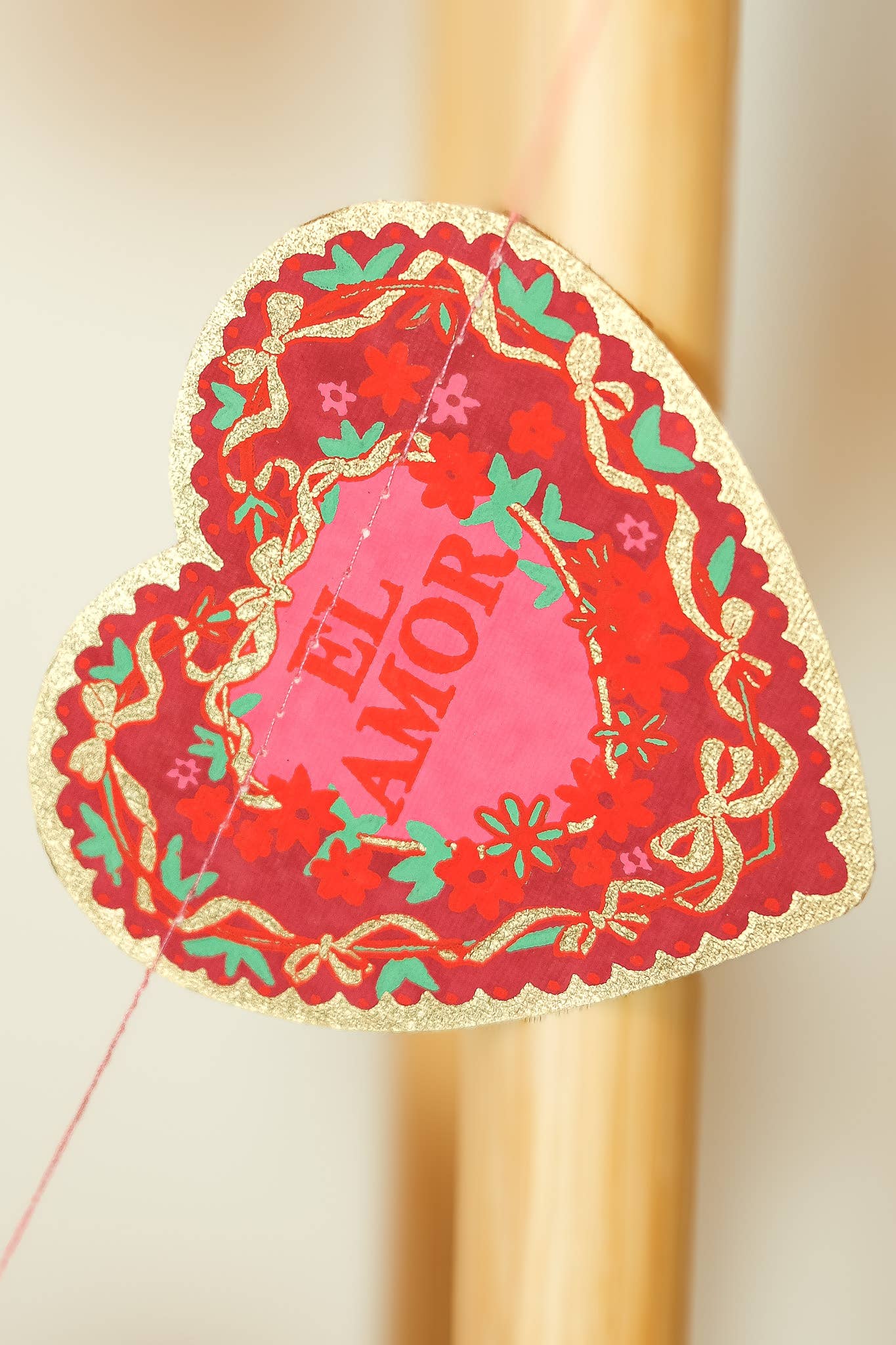 East End Press - Valentine's Sewn Garland