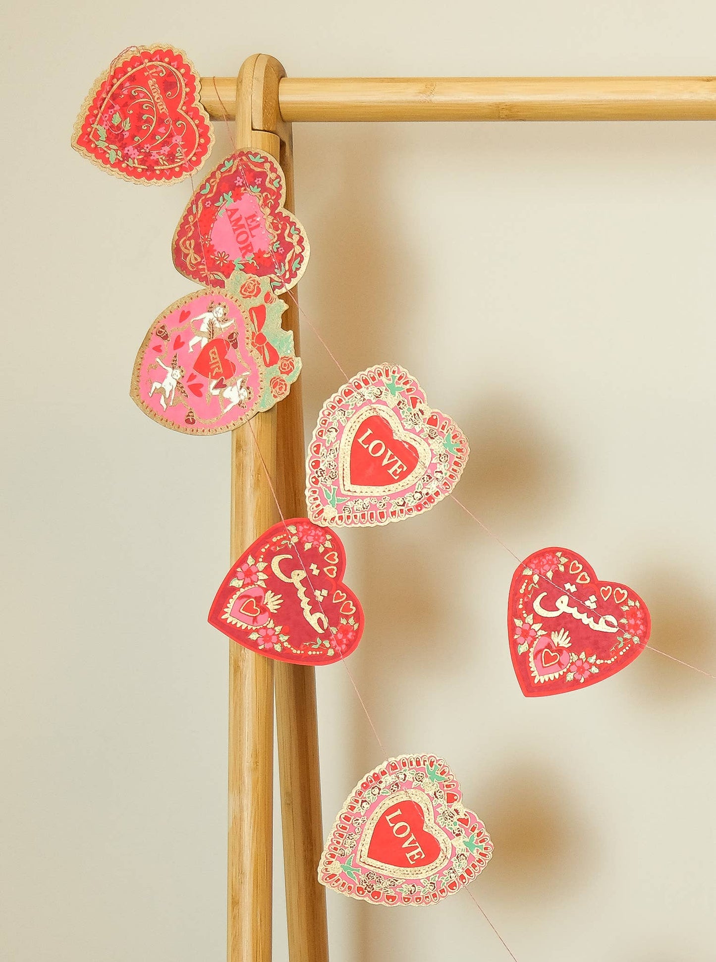 East End Press - Valentine's Sewn Garland