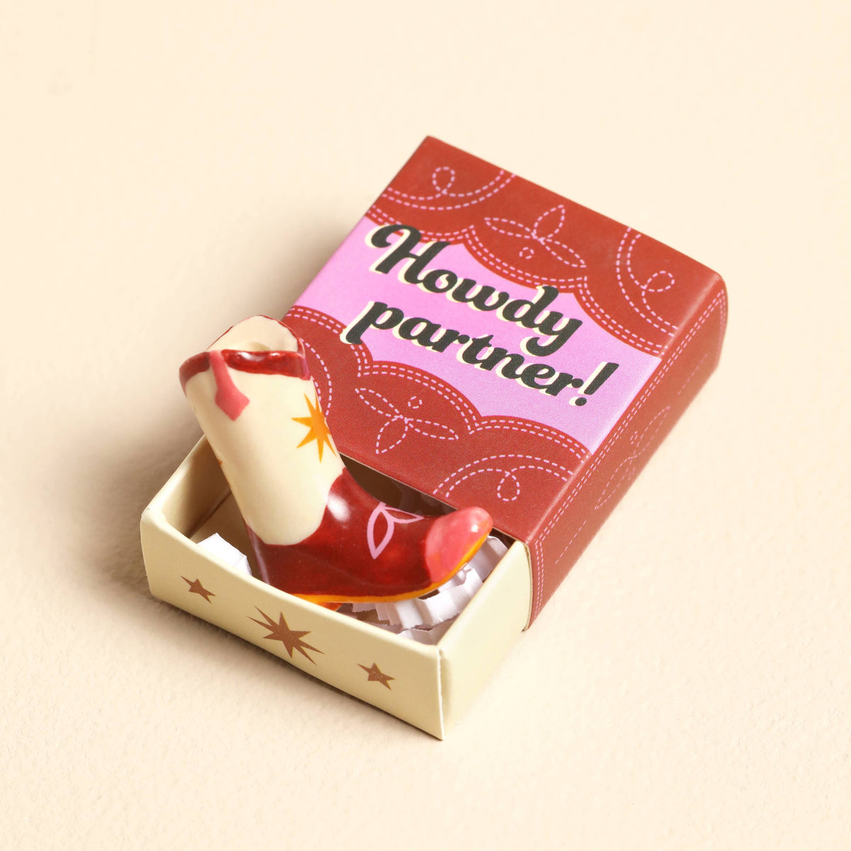Lisa Angel - Tiny Matchbox Ceramic Tokens: Cherry