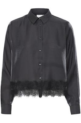 ICHI Uzima Blouse in India Ink