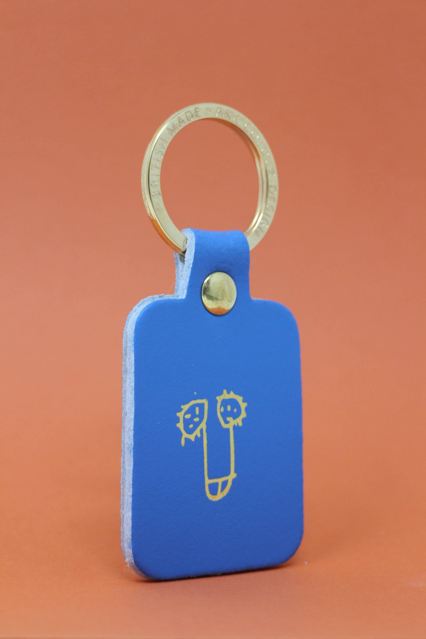 Willy Key Fob: Cornflower