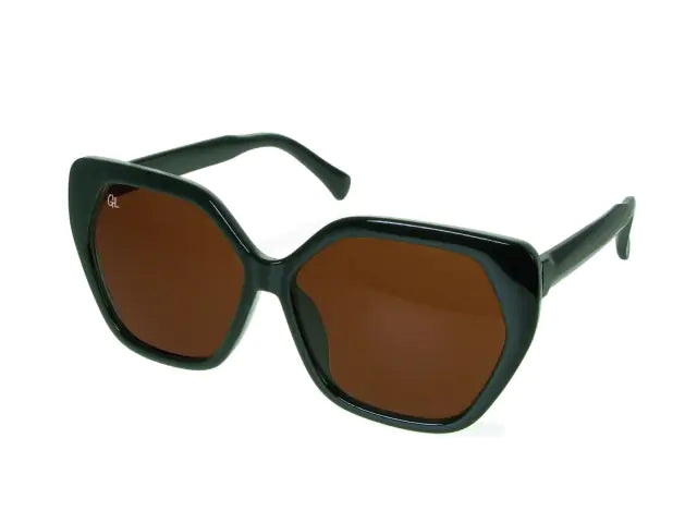 Sunglasses Polarised 'Esme' Shiny Black