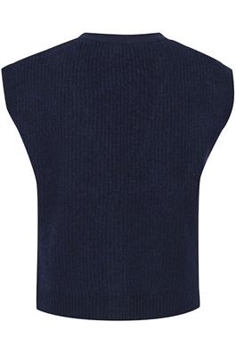 Ichi Povoke Tank Top in Medieval Blue