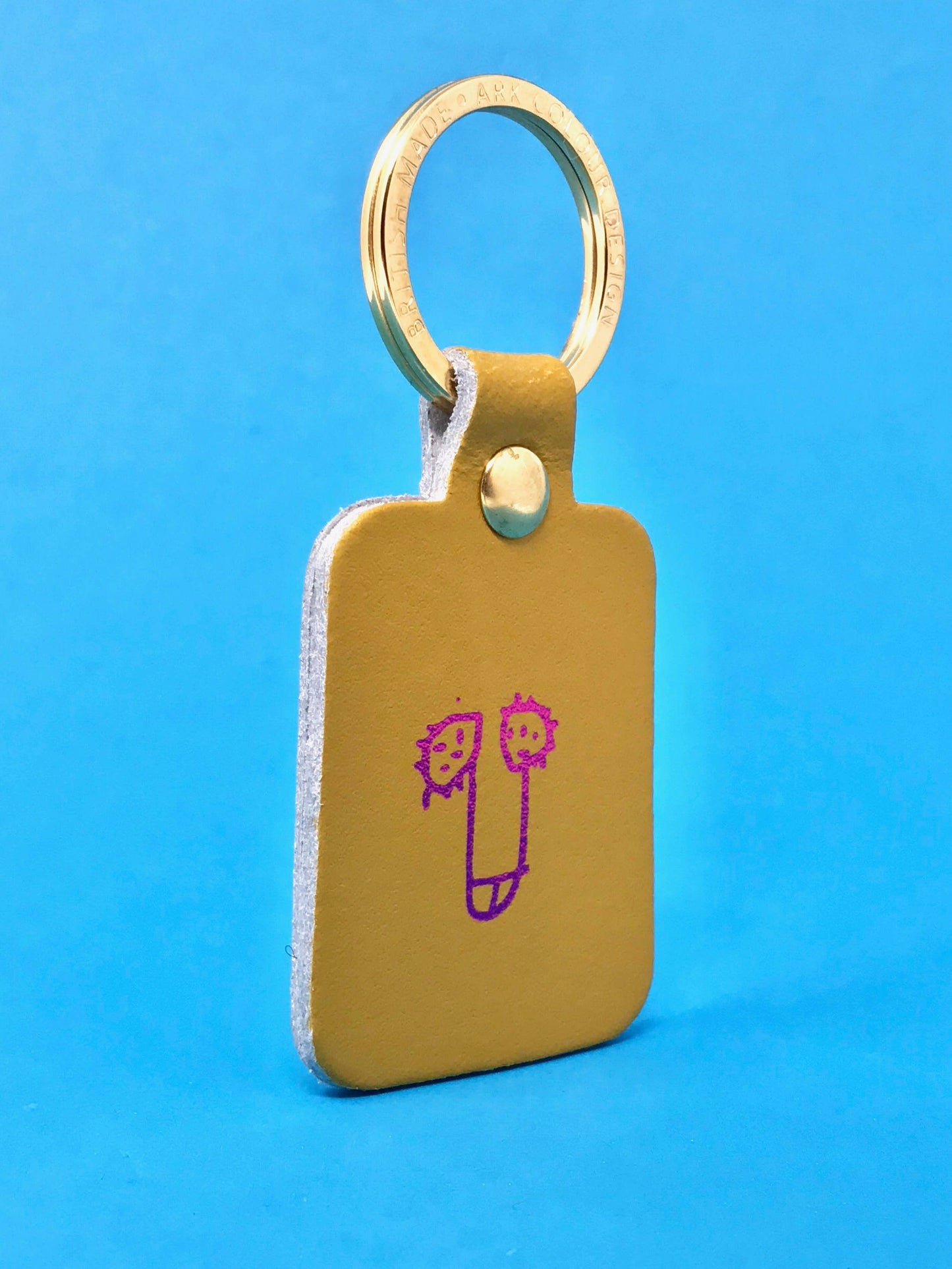 Willy Key Fob: Cornflower