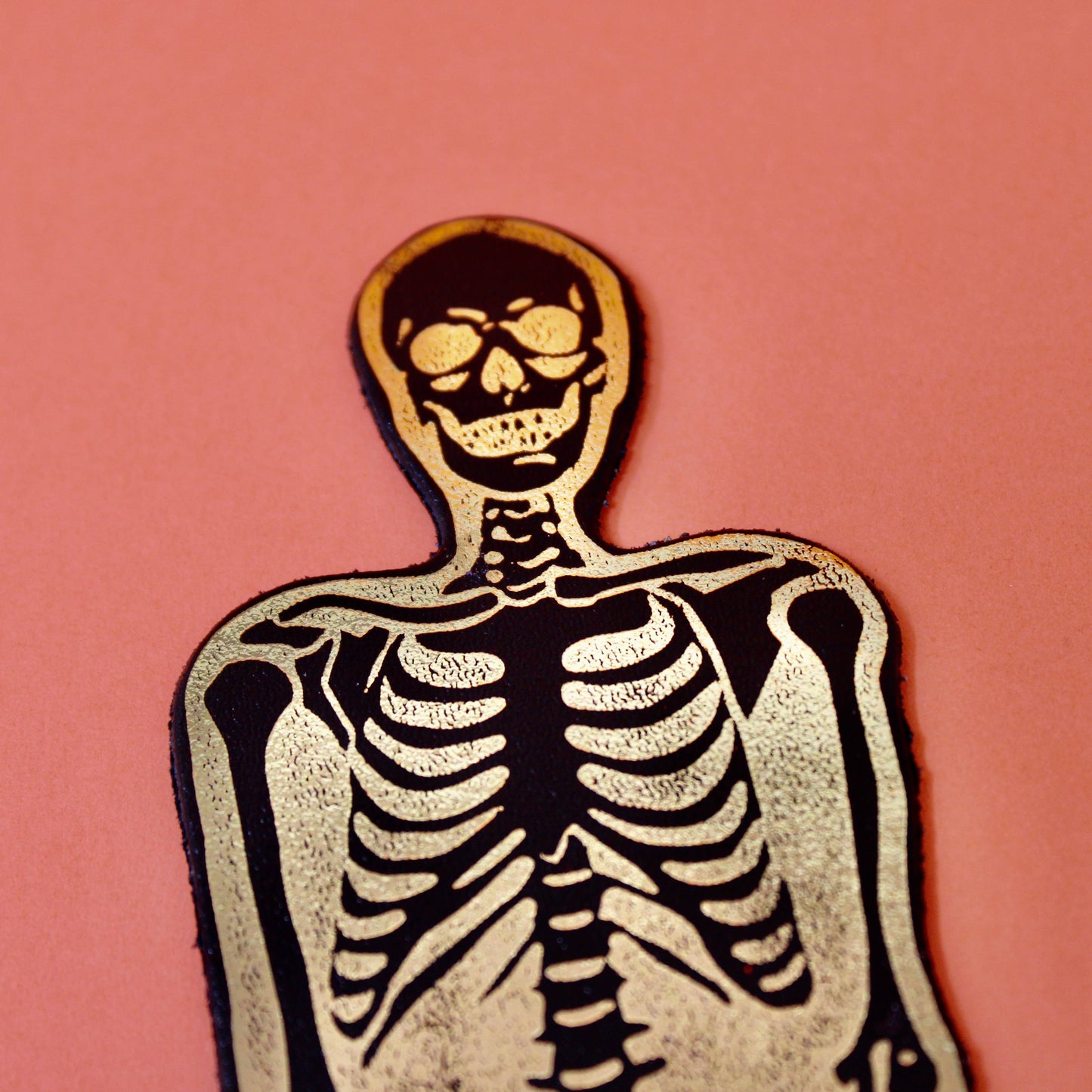 Skeleton Bookmark: Cream