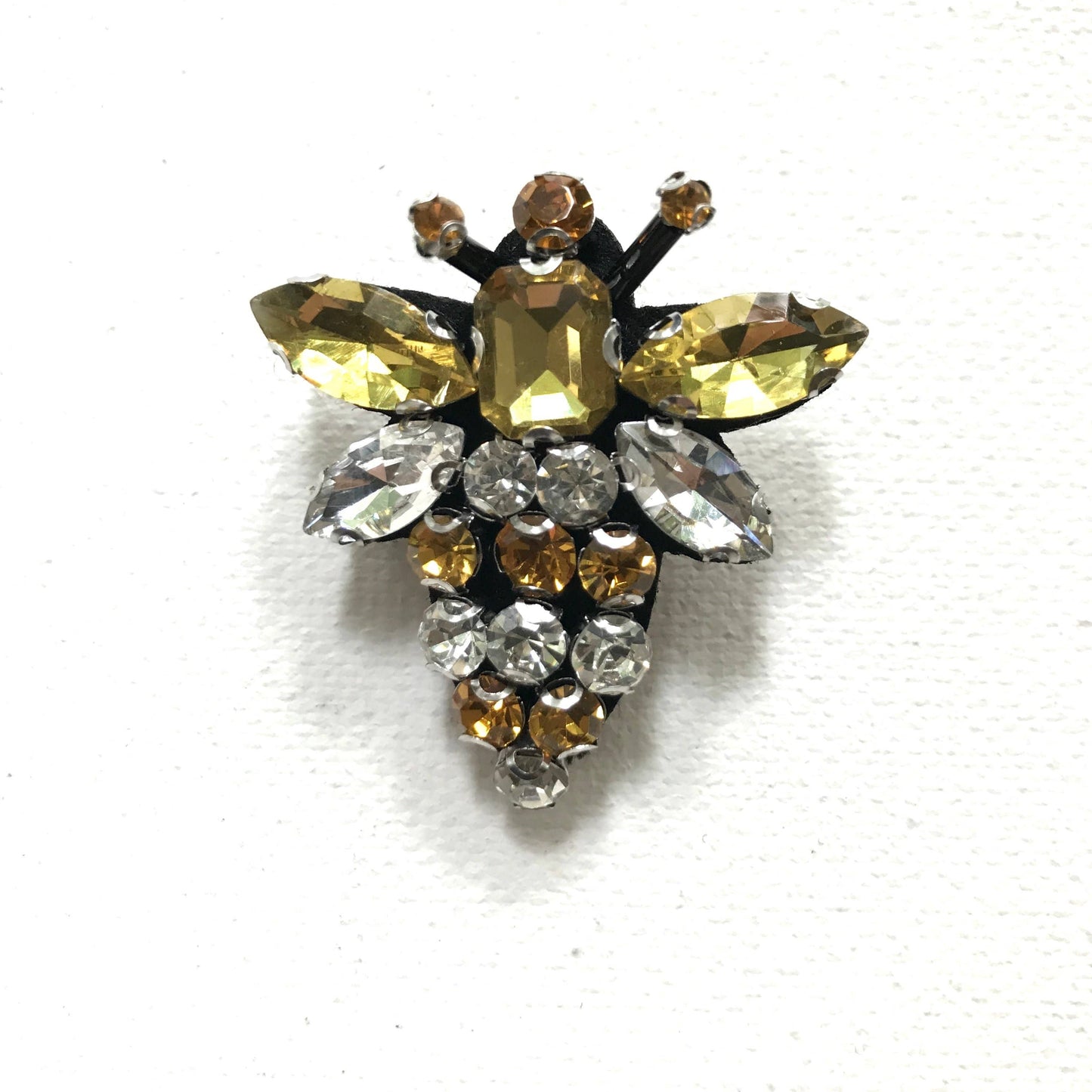 Sixton Yellow Queen Bee Brooch Pin