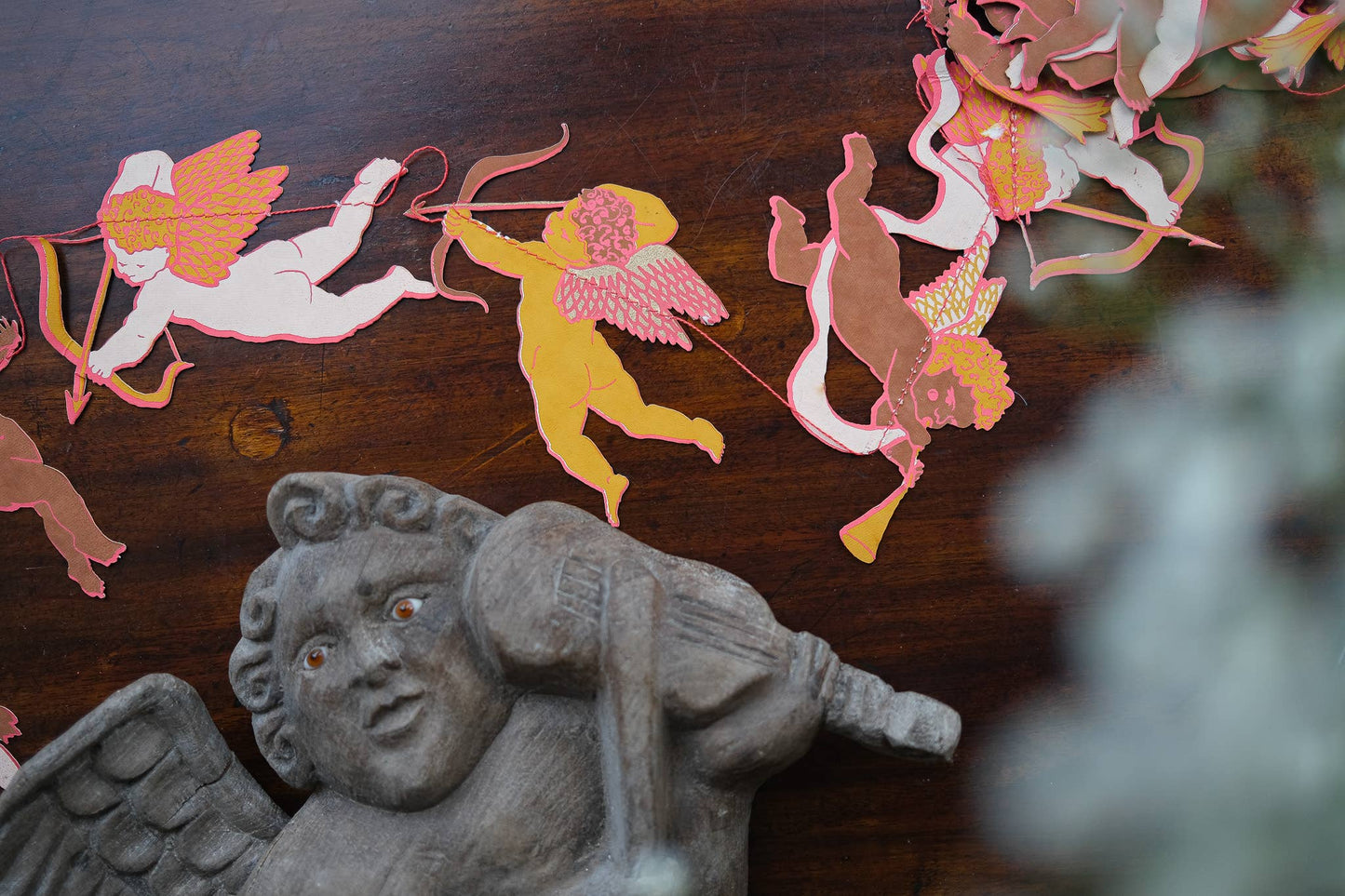 East End Press - Cupid Sewn Garland