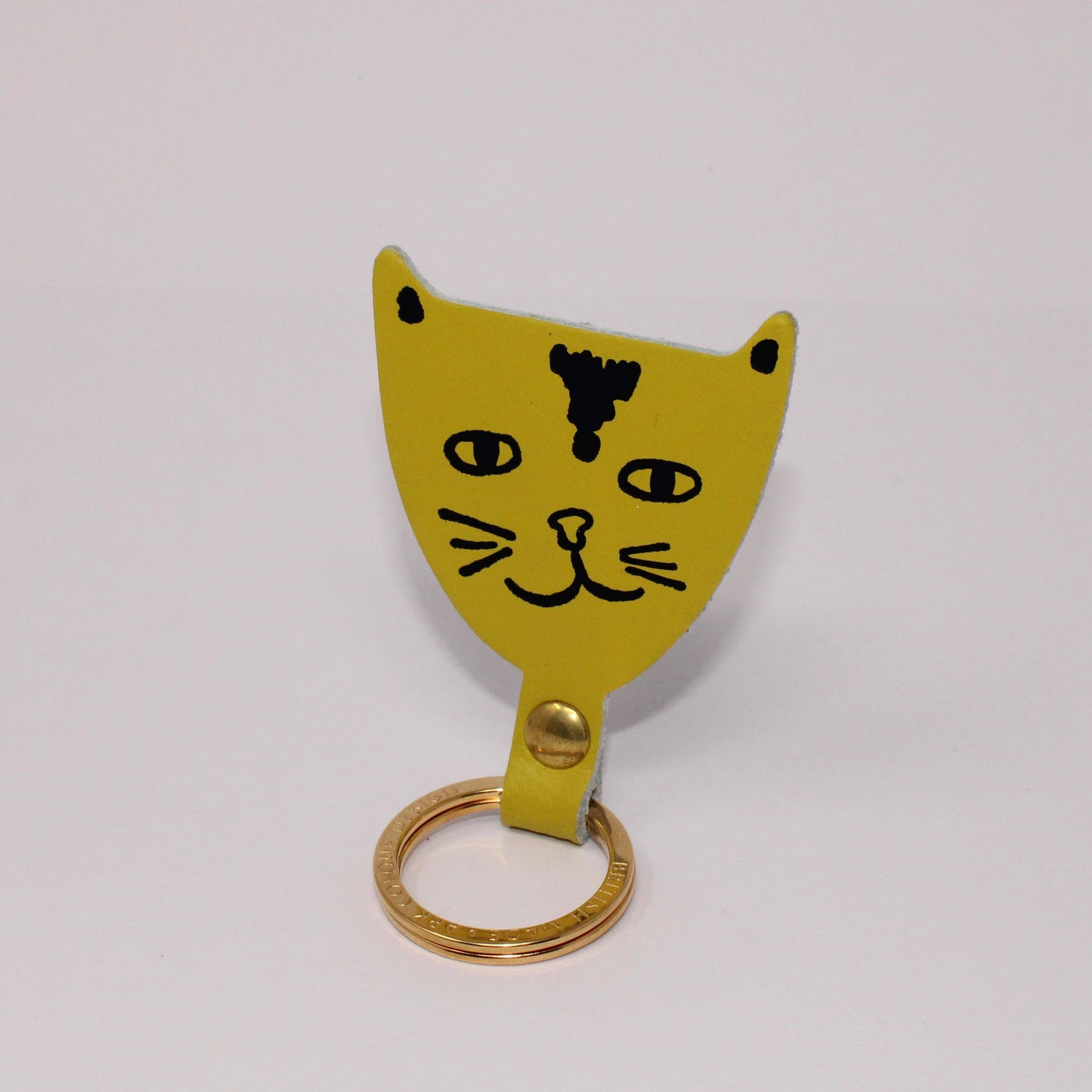 Cat Key Fob: Red