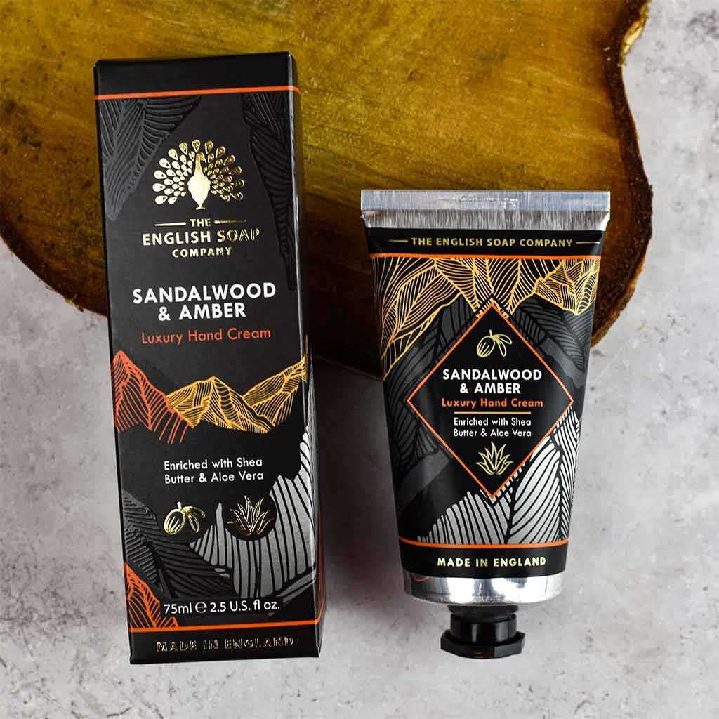 The English Soap Company - Radiant Sandalwood and Amber Hand Cream