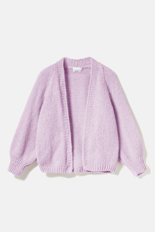 Noella Fora Knit Cardigan in Dusty Pink