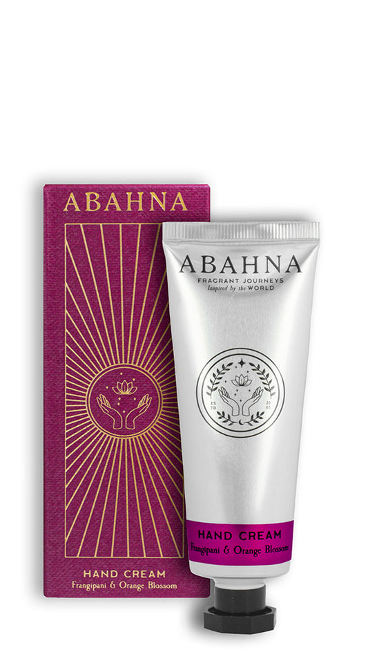 Abahna Frangipani & Orange Blossom Hand Cream 50ml