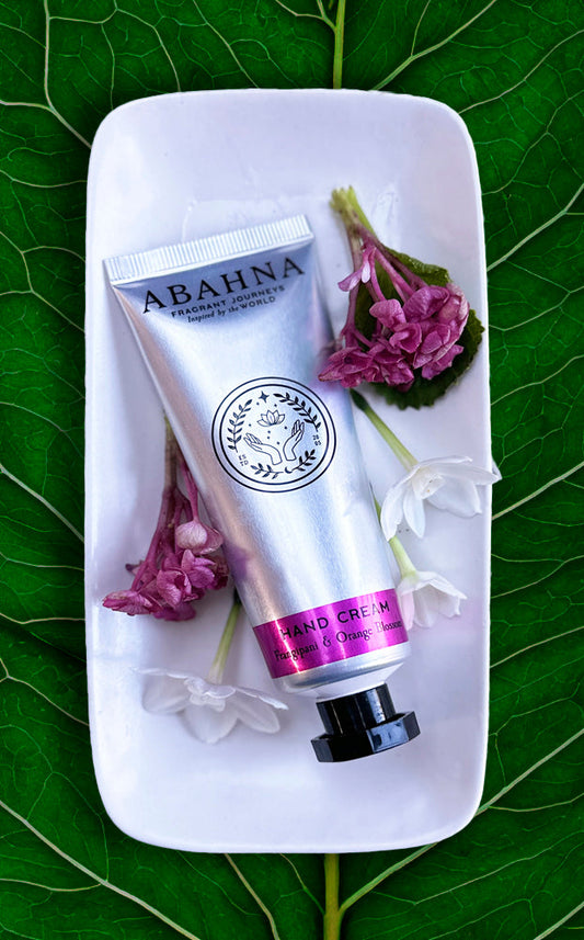 Abahna Frangipani & Orange Blossom Hand Cream 50ml
