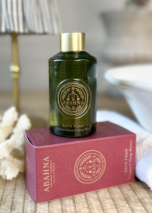 Abahna Frangipani & Orange Blossom Bath Foam Mini 150ml
