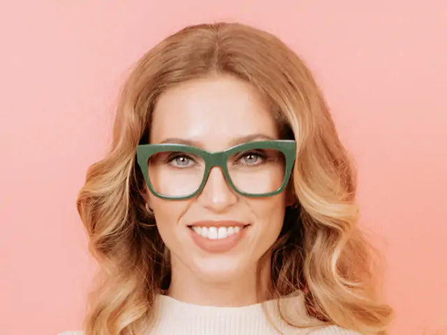Reading Glasses 'Showtime' Green