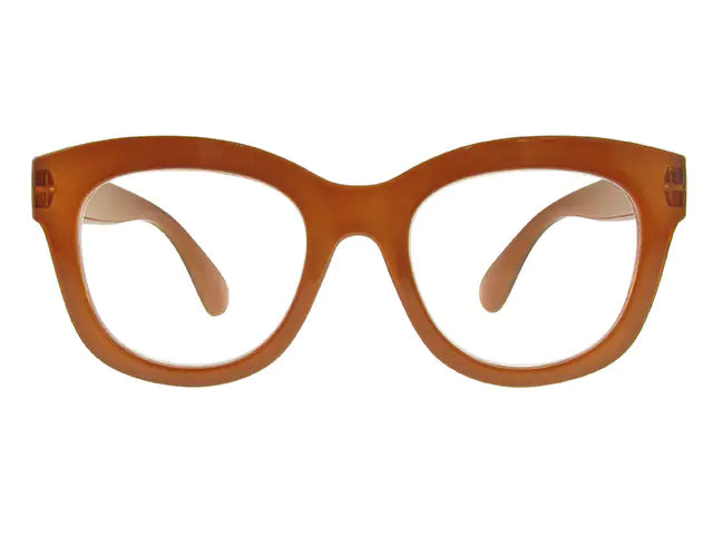 Encore Reading Glasses by Goodlookers in Muted Orange