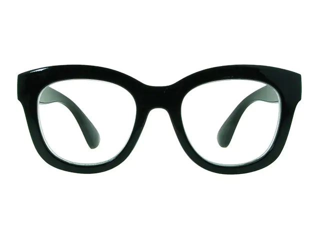 Shiny Black 'Encore' Reading Glasses from Goodlookers