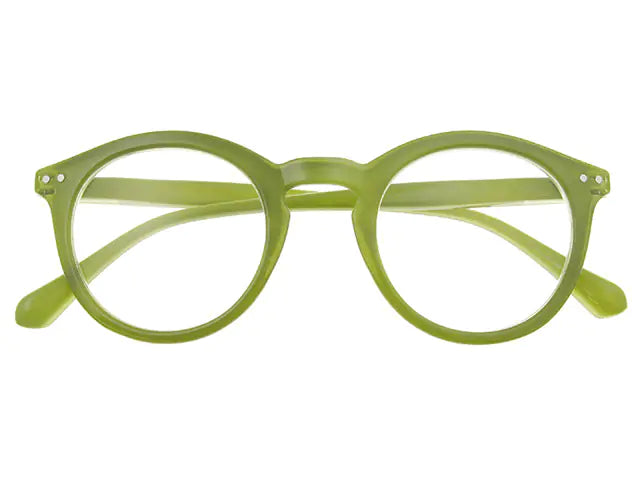 'Embankment' Reading Glasses in Olive