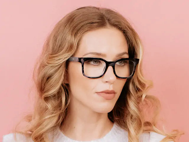 Goodlookers Reading Glasses 'Jesse' Blue Tortoiseshell