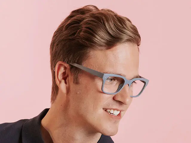 Eco-Wheat Reading Glasses 'Weybridge' Slate Blue