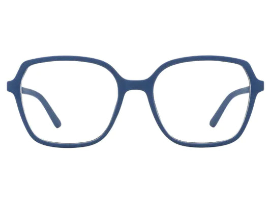 Goodlookers Reading Glasses 'Studio' Matt Navy Blue