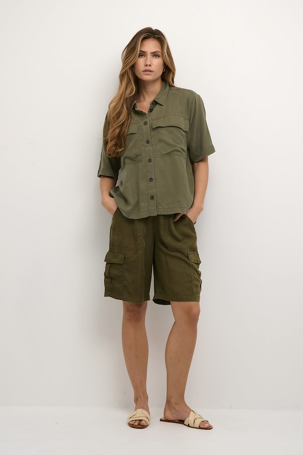 Kaffe Zilia Shirt in Grape Leaf