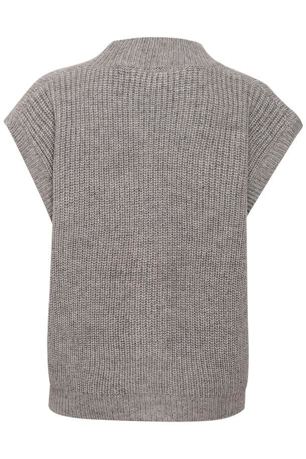 KAFFE Nellia Pullover in Grey Melange